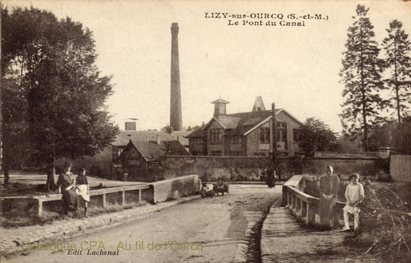 LIZY-sur-OURCQ (S.-et-M.)Le Pont du Canal